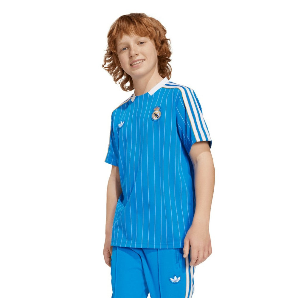 Real Madrid Youth Terrace Icons Jersey Blue - Adidas sale