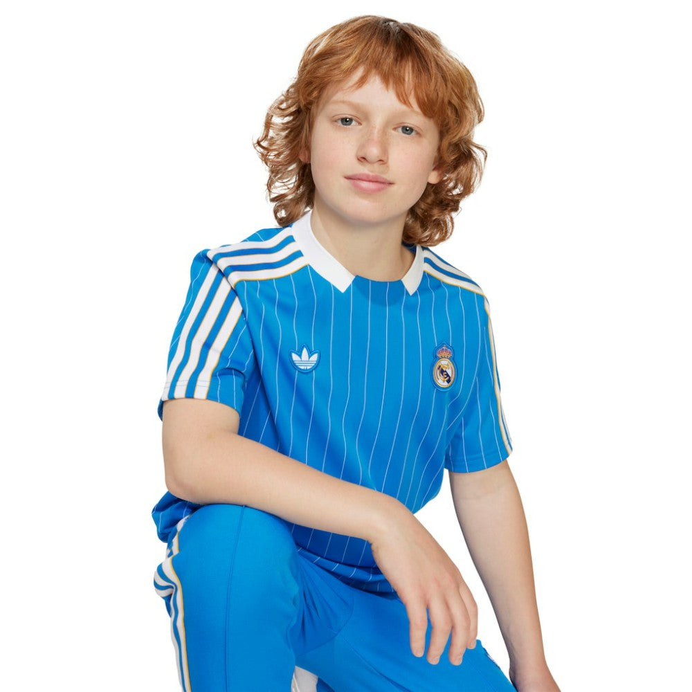 Real Madrid Youth Terrace Icons Jersey Blue - Adidas sale