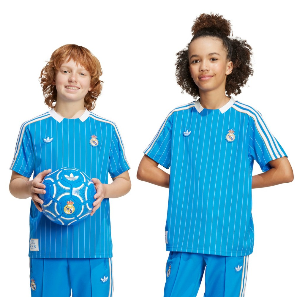 Real Madrid Youth Terrace Icons Jersey Blue - Adidas sale