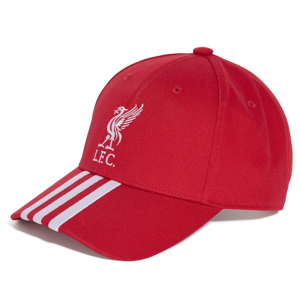Liverpool Unisex Three-Stripe Dad Adjustable Hat Red - Adidas for sale