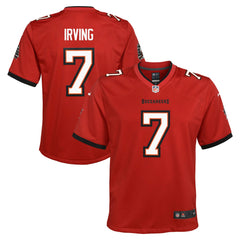 Bucky Irving Tampa Bay Buccaneers Youth Game Jersey - Red Jerseys