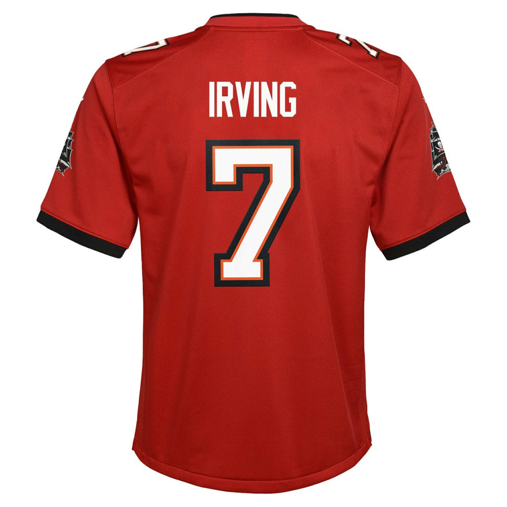Bucky Irving Tampa Bay Buccaneers Youth Game Jersey - Red Jerseys