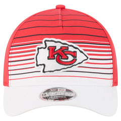 Kansas City Chiefs New Era Adventure Gradient 9FORTY M-Crown A-Frame Adjustable Hat - White/Red Hats