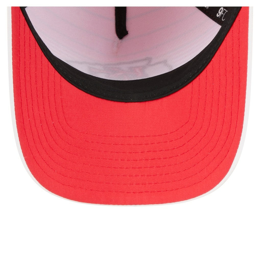 Kansas City Chiefs New Era Adventure Gradient 9FORTY M-Crown A-Frame Adjustable Hat - White/Red Hats