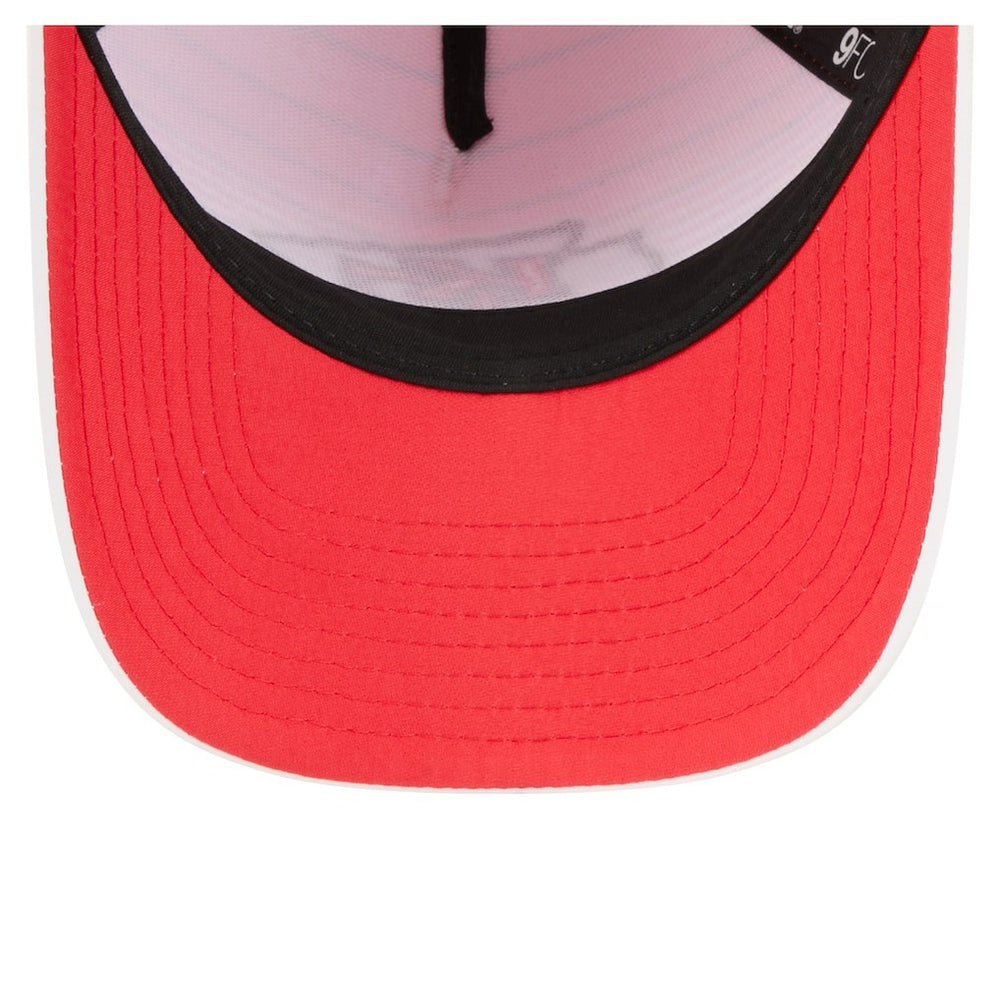 Kansas City Chiefs New Era Adventure Gradient 9FORTY M-Crown A-Frame Adjustable Hat - White/Red Hats
