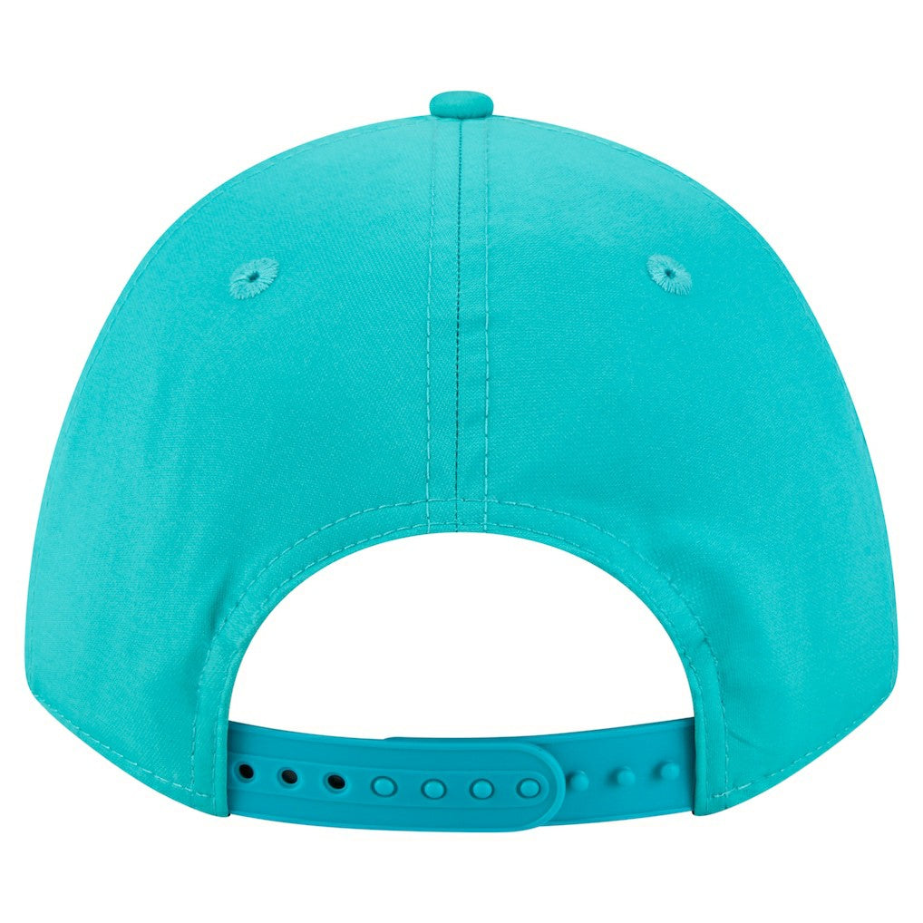 Miami Dolphins New Era Adventure Gradient 9FORTY M-Crown A-Frame Adjustable Hat - White/Aqua Hats