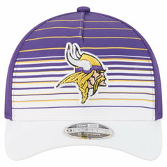 Minnesota Vikings New Era Adventure Gradient 9FORTY M-Crown A-Frame Adjustable Hat - White/Purple Hats