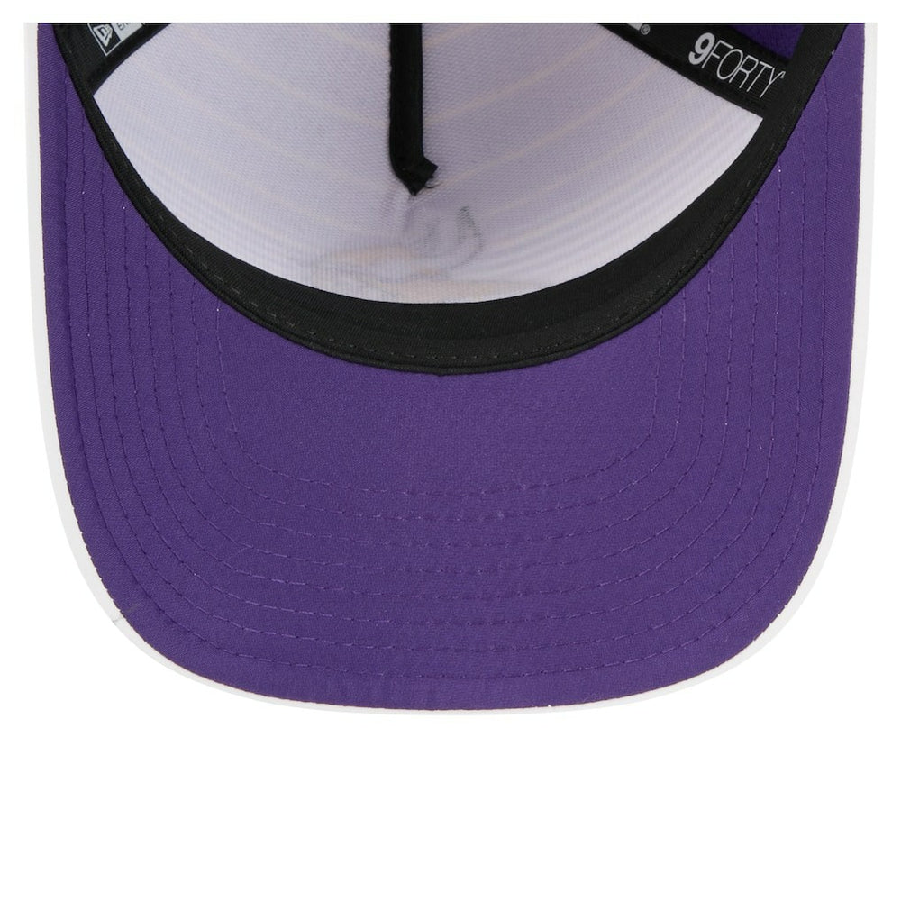 Minnesota Vikings New Era Adventure Gradient 9FORTY M-Crown A-Frame Adjustable Hat - White/Purple Hats