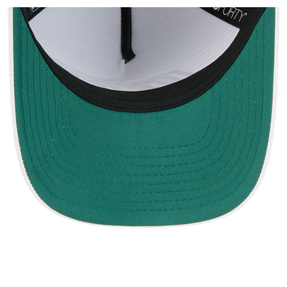 New York Jets New Era Adventure Gradient 9FORTY M-Crown A-Frame Adjustable Hat - White/Green Hats