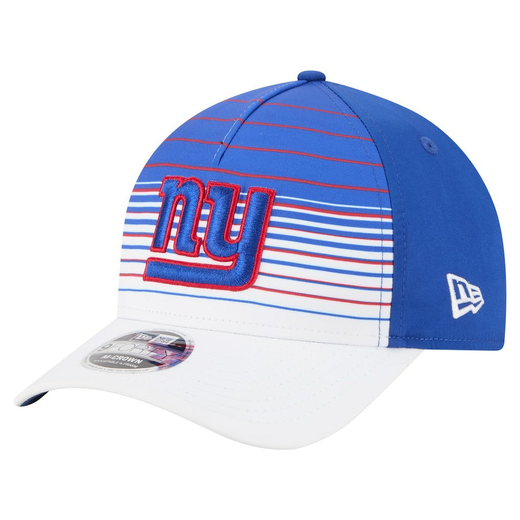 New York Giants New Era Adventure Gradient 9FORTY M-Crown A-Frame Adjustable Hat - White/Royal Hats