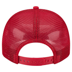 San Francisco 49ers New Era Vintage Team Rope A-Frame Trucker 9FIFTY Snapback Hat - Scarlet Hats