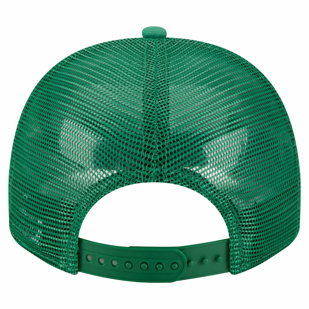 Philadelphia Eagles New Era Vintage Team Rope A-Frame Trucker 9FIFTY Snapback Hat - Kelly Green Hats