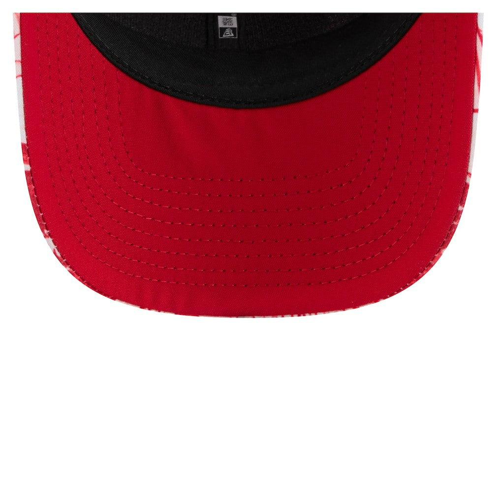 San Francisco 49ers New Era Hula 9SEVENTY Adjustable Trucker Hat - Scarlet Hats