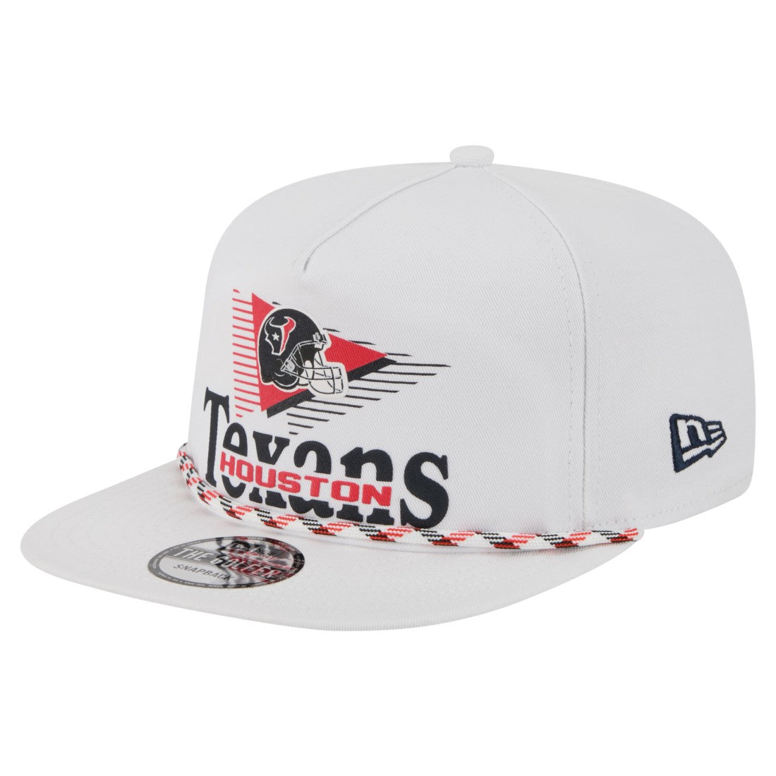 Houston Texans New Era Collide Golfer Snapback Hat - White Hats