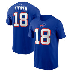 Amari Cooper Buffalo Bills Name & Number T-Shirt - Royal T-shirts