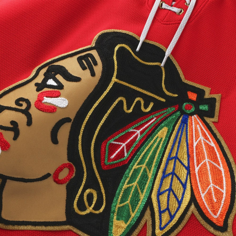 Connor Bedard Chicago Blackhawks Fanatics Centennial Premium Player Jersey - Red | US 202458088