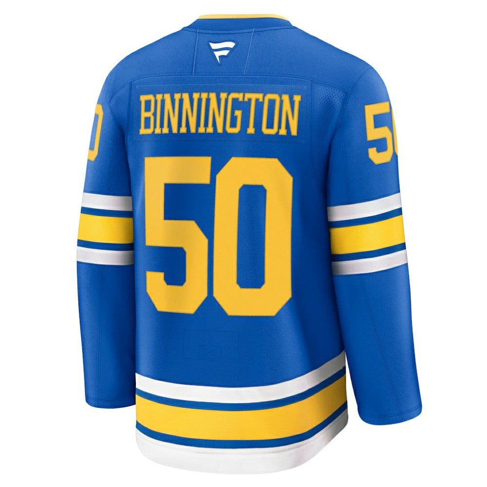 Jordan Binnington St. Louis Blues Fanatics Home Premium Player Jersey - Blue | US 202458091