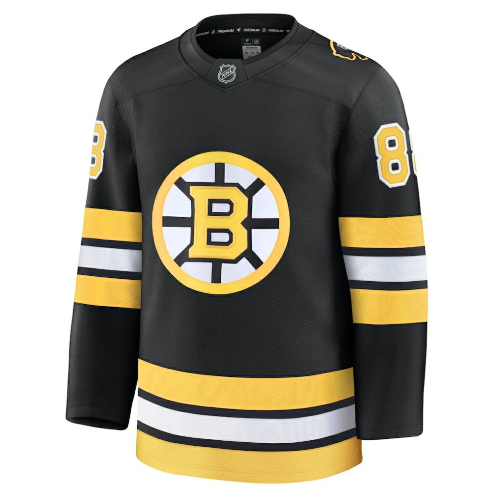 David Pastrnak Boston Bruins Fanatics Home Premium Player Jersey - Black | US 202458099