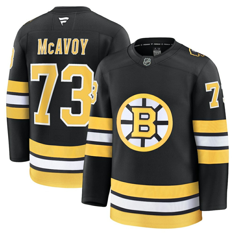 Charlie McAvoy Boston Bruins Fanatics Home Premium Player Jersey - Black | US 202458100