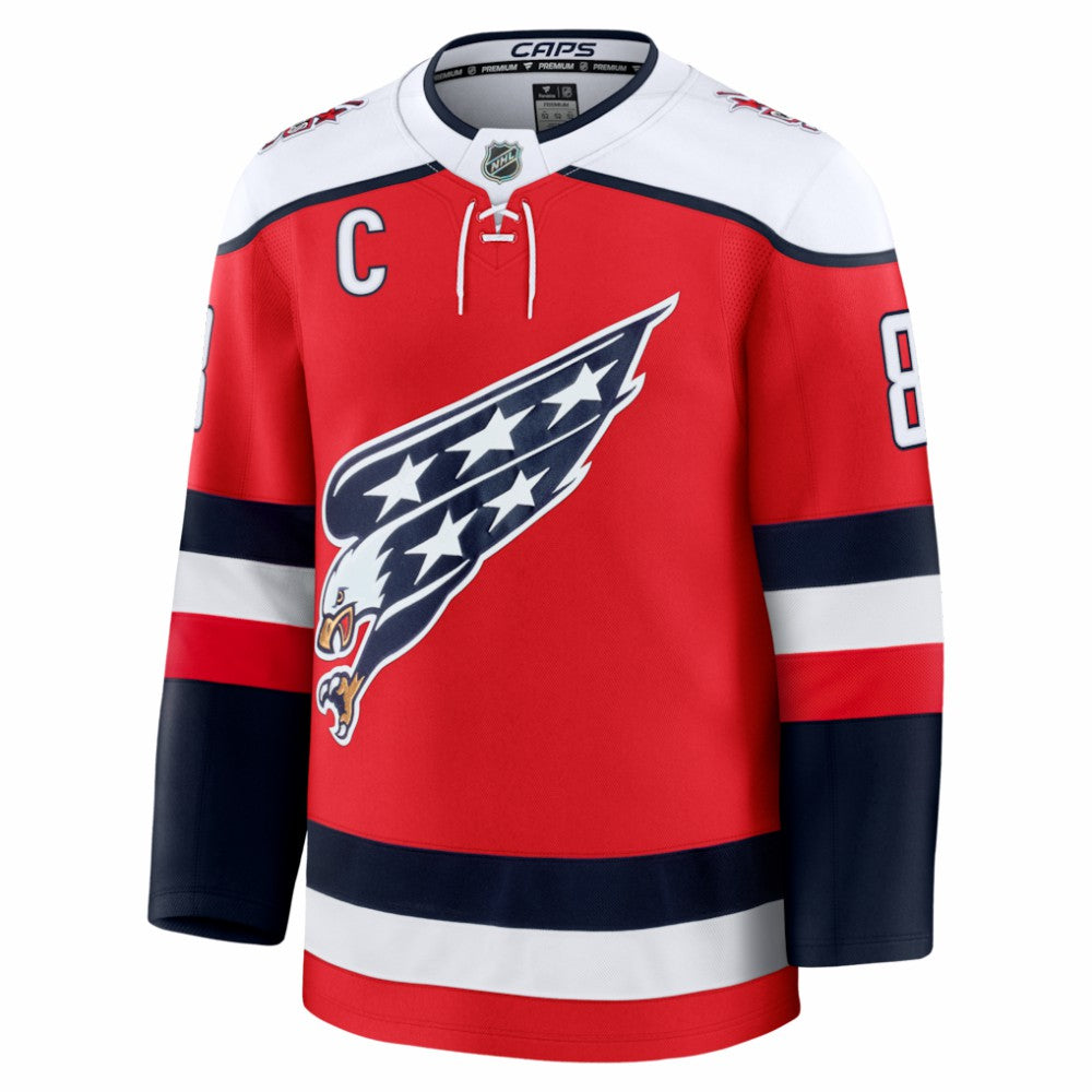 Alexander Ovechkin Washington Capitals Fanatics Alternate Premium Player Jersey - Red | US 202458107