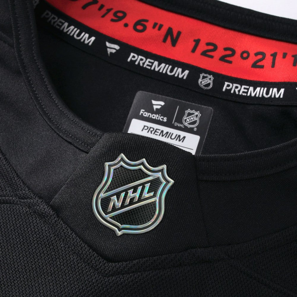 Philipp Grubauer Seattle Kraken Fanatics Alternate Premium Player Jersey - Black | US 202458118