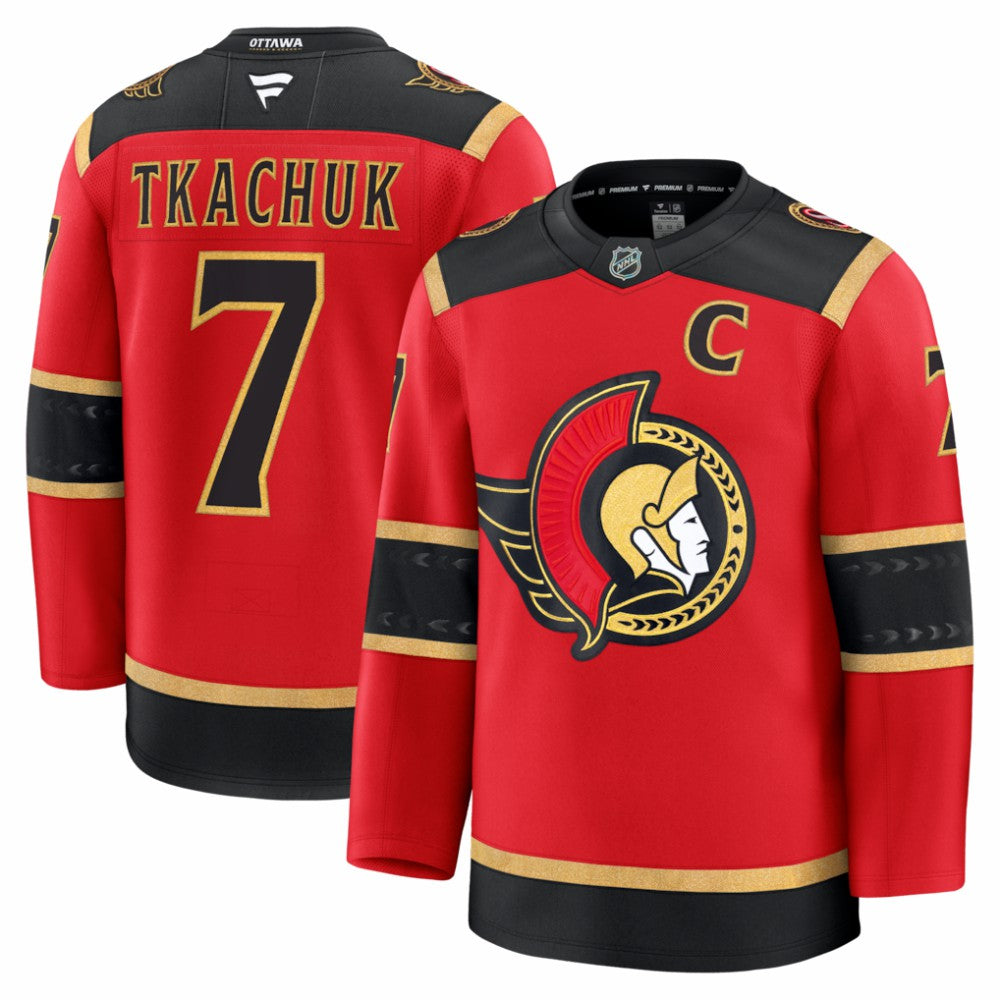 Brady Tkachuk Ottawa Senators Fanatics Alternate Premium Jersey - Red | US 202458153