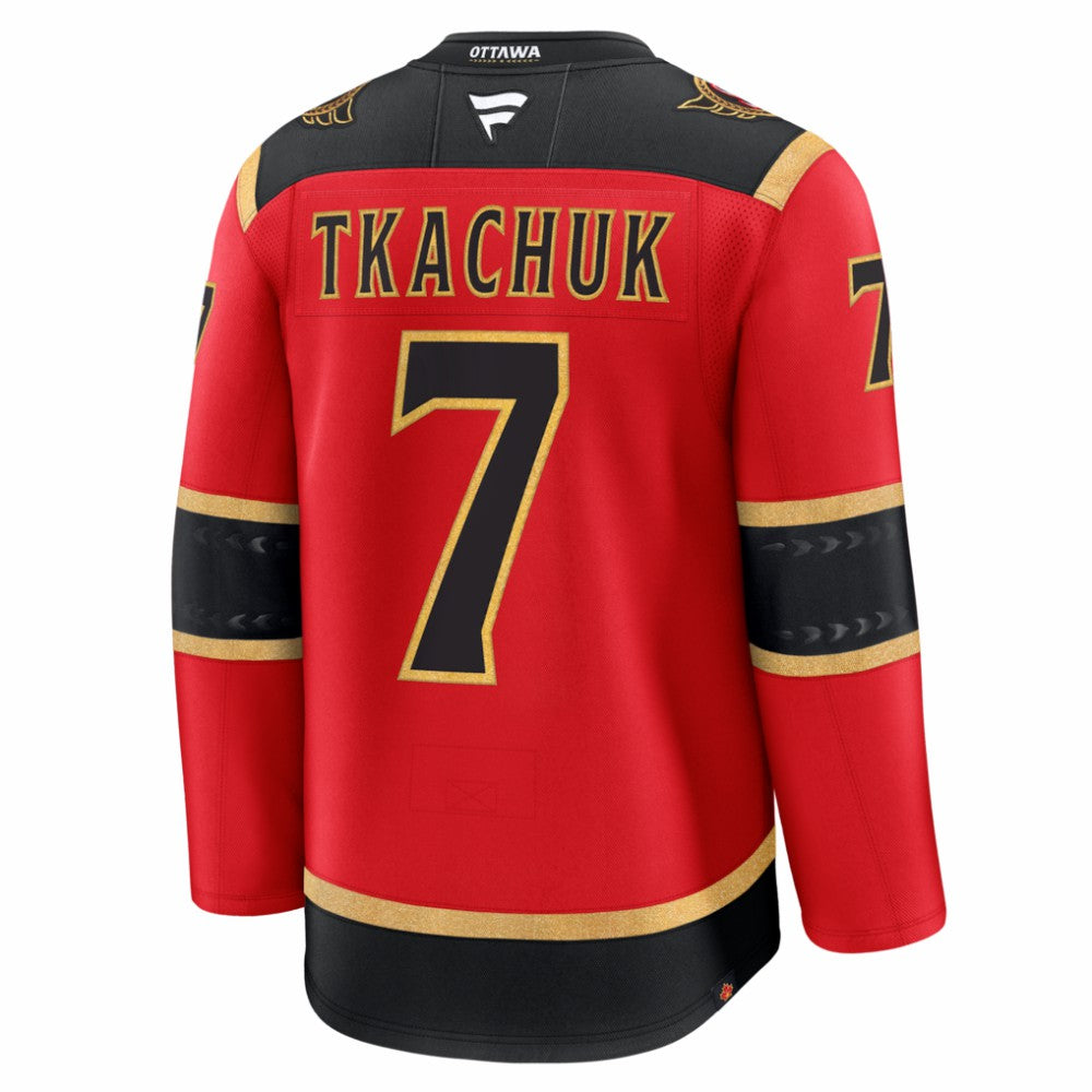 Brady Tkachuk Ottawa Senators Fanatics Alternate Premium Jersey - Red | US 202458153