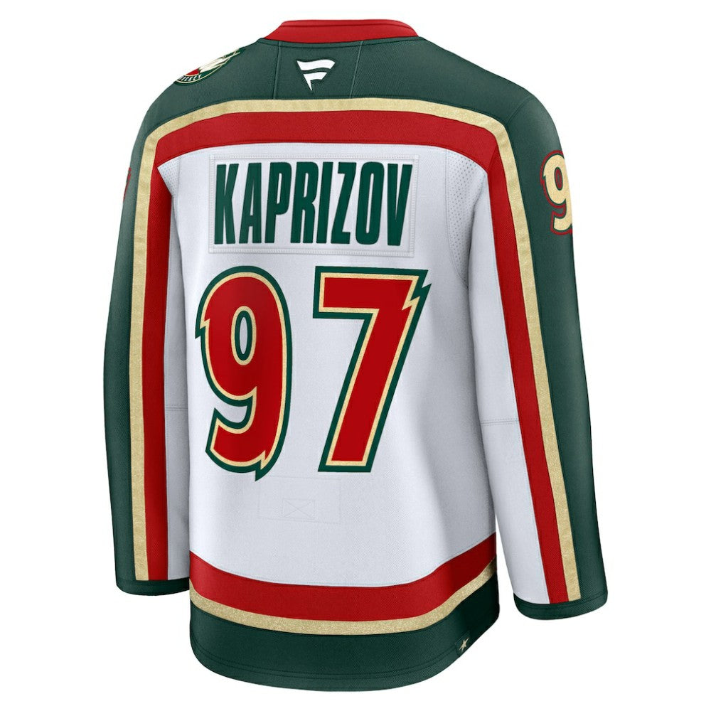 Kirill Kaprizov Minnesota Wild Fanatics 25th Anniversary Premium Player Jersey - White | US 202458168