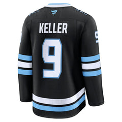 Clayton Keller Utah Mammoth Fanatics Home Premium Player Jersey - Black | US 202458171