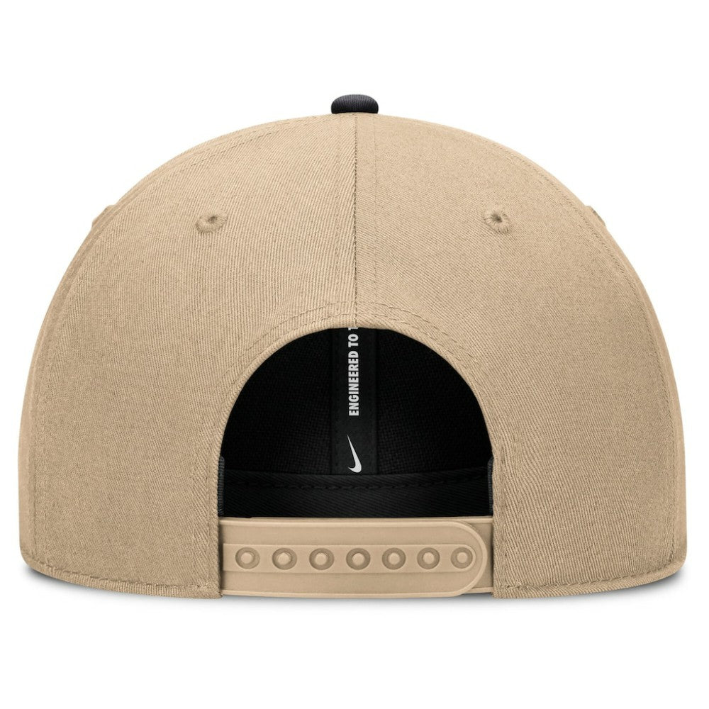 Boston Red Sox Nike Rise Adjustable Hat - Khaki Hats