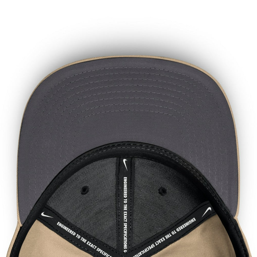 Atlanta Braves Nike Rise Adjustable Hat - Khaki Hats