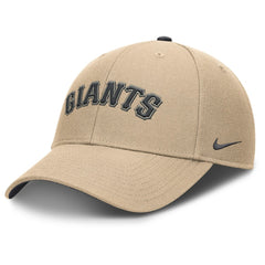 San Francisco Giants Nike Rise Adjustable Hat - Khaki Hats
