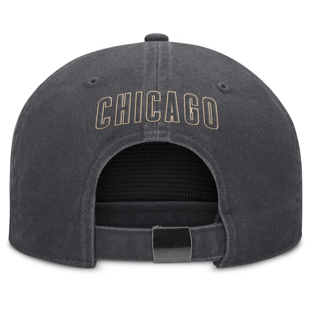 Chicago Cubs Nike Monotone Pro Adjustable Hat - Anthracite Hats
