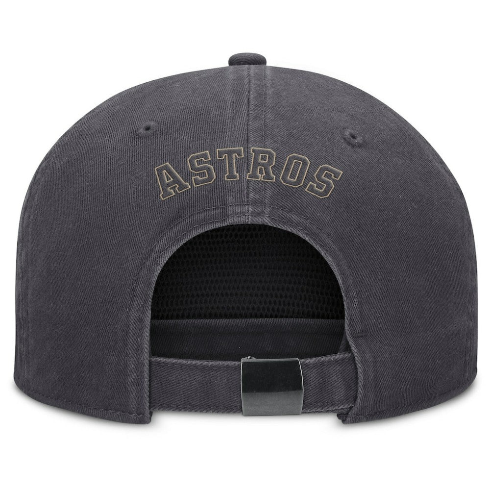 Houston Astros Nike Monotone Pro Adjustable Hat - Anthracite Hats