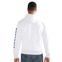 Buffalo Bills Starter Vintage Pullover Hoodie - White Hoodies