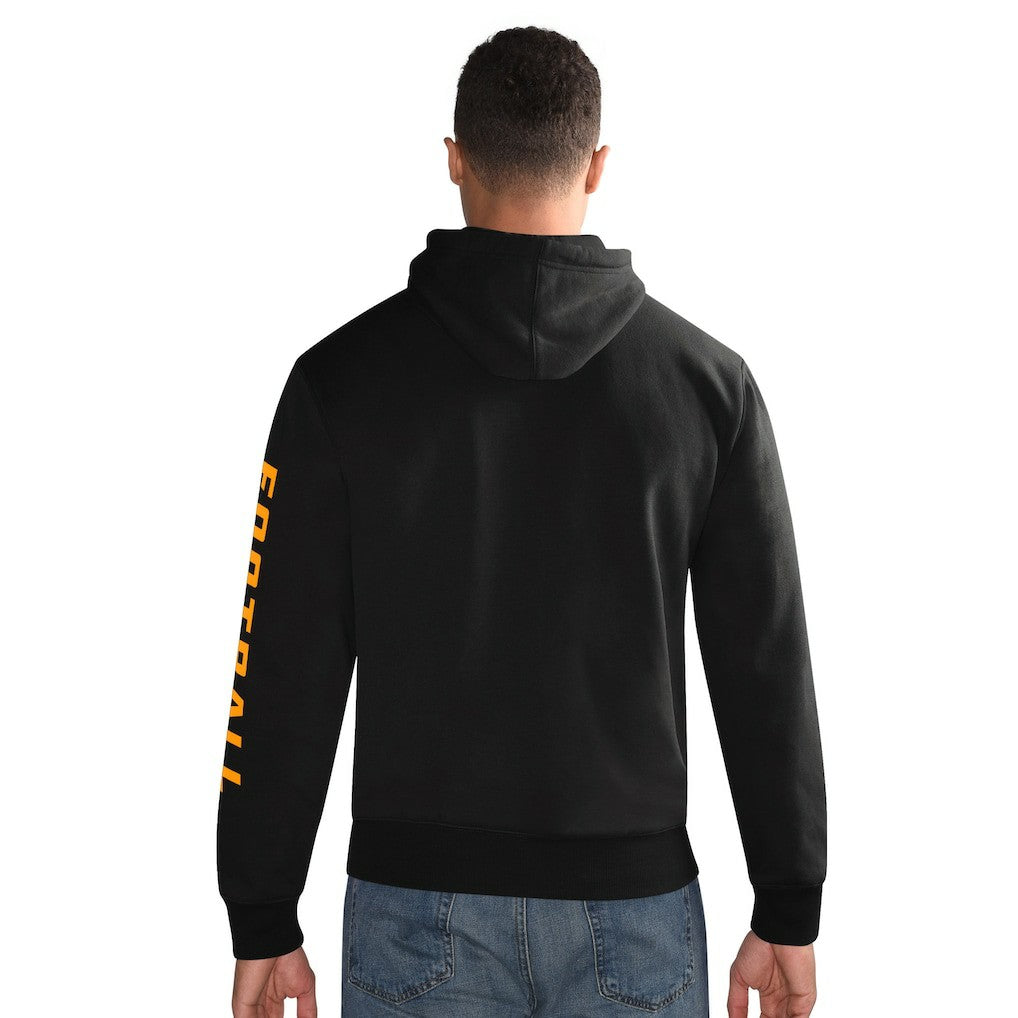 Pittsburgh Steelers Starter Vintage Pullover Hoodie - Heather Gray Hoodies