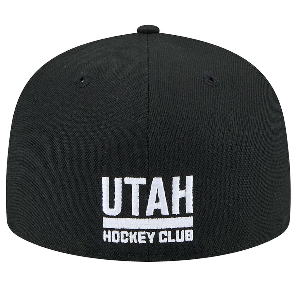 Utah Mammoth New Era State Shape 1st Season 59FIFTY Fitted Hat - Black | US 202459351
