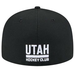 Utah Mammoth New Era State Shape 1st Season 59FIFTY Fitted Hat - Black | US 202459351