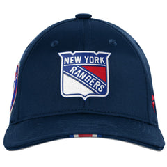 New York Rangers Fanatics Youth 2025 NHL Draft Authentic Pro On-Stage Podium Adjustable Hat - Navy | US 202459443