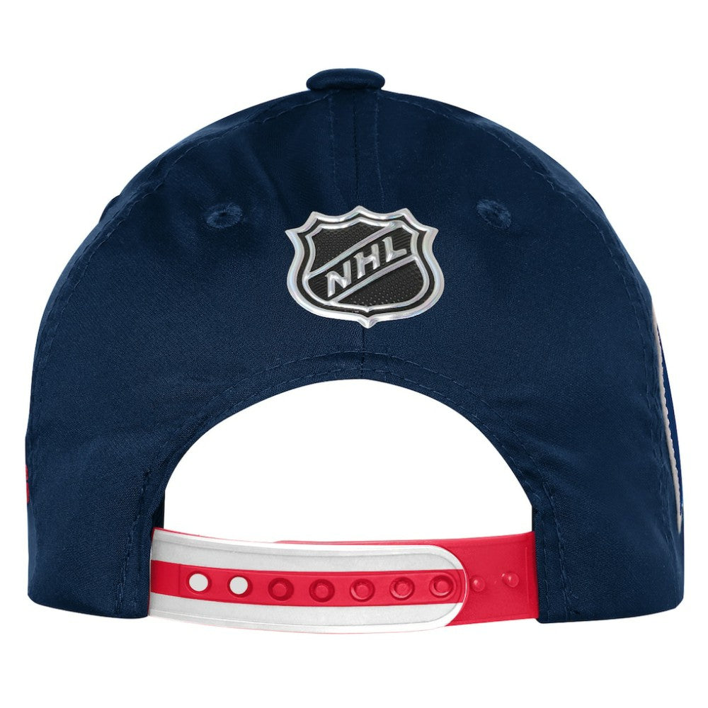 New York Rangers Fanatics Youth 2025 NHL Draft Authentic Pro On-Stage Podium Adjustable Hat - Navy | US 202459443