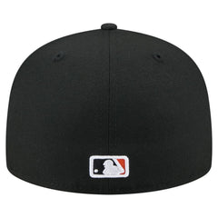 San Francisco Giants New Era Yarn Stitch 59FIFTY Fitted Hat - Black Hats