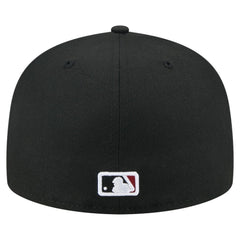 Arizona Diamondbacks New Era Yarn Stitch 59FIFTY Fitted Hat - Black Hats