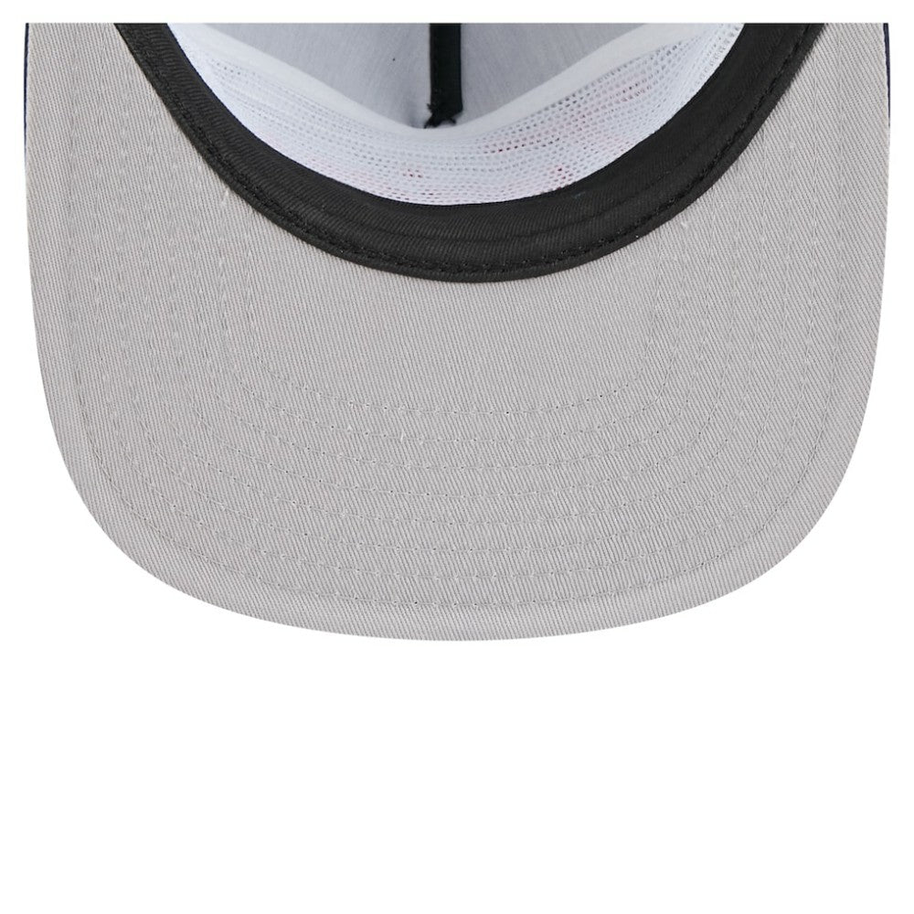 Minnesota Twins New Era Retro Satin Script Golfer Adjustable Hat - Navy Hats