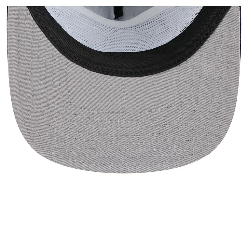New York Yankees New Era Retro Satin Script Golfer Adjustable Hat - Navy Hats