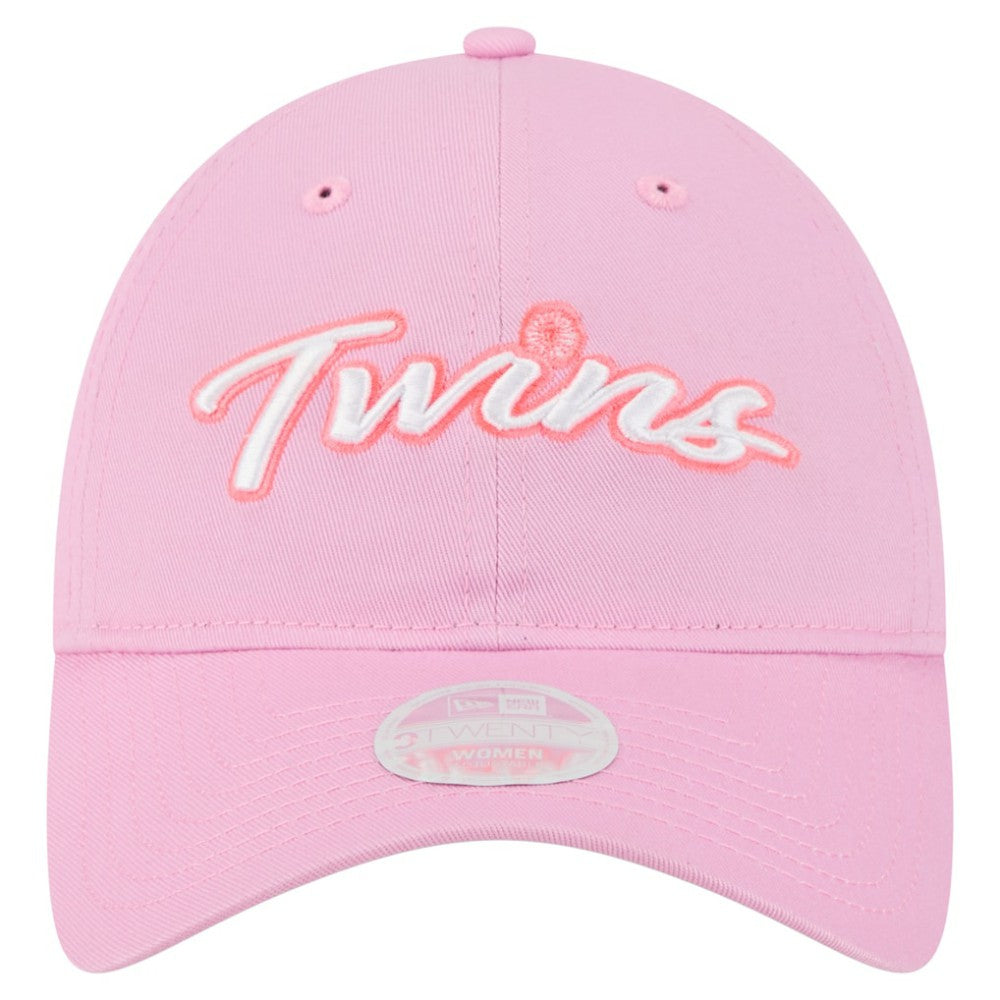 Minnesota Twins New Era Women's Mother's Day 9TWENTY Adjustable Hat - Pink Hats