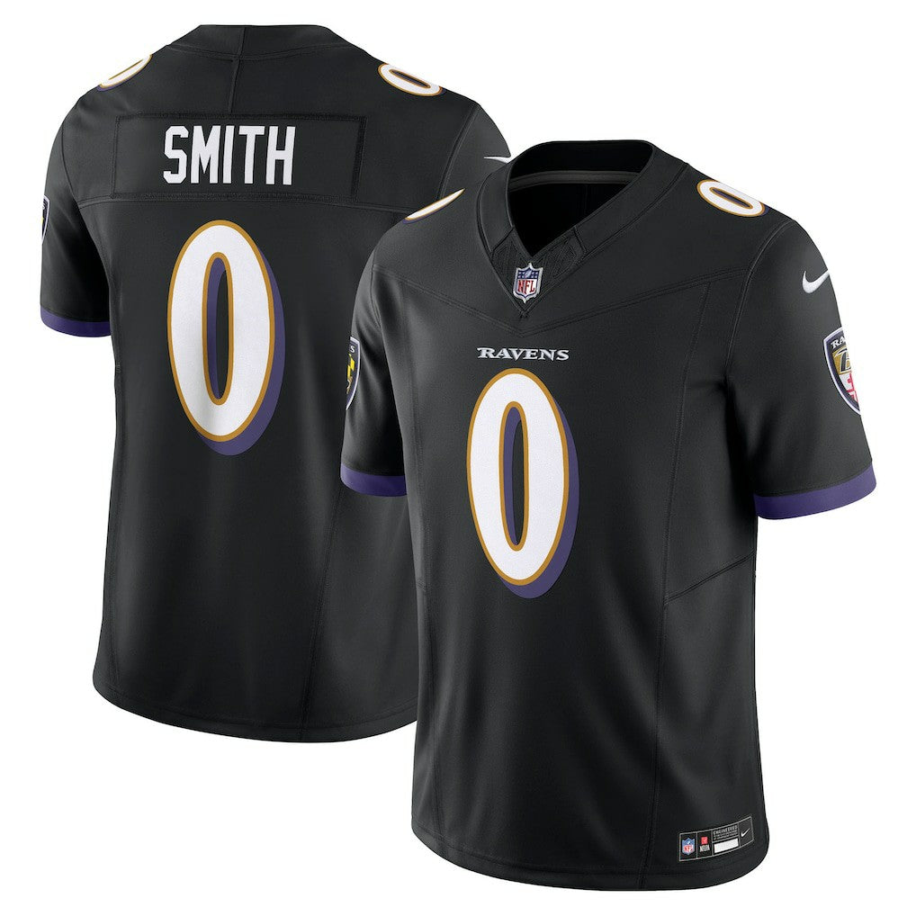 Roquan Smith Baltimore Ravens Alternate Vapor F.U.S.E. Limited Jersey - Black Jerseys