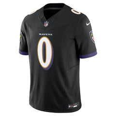 Roquan Smith Baltimore Ravens Alternate Vapor F.U.S.E. Limited Jersey - Black Jerseys