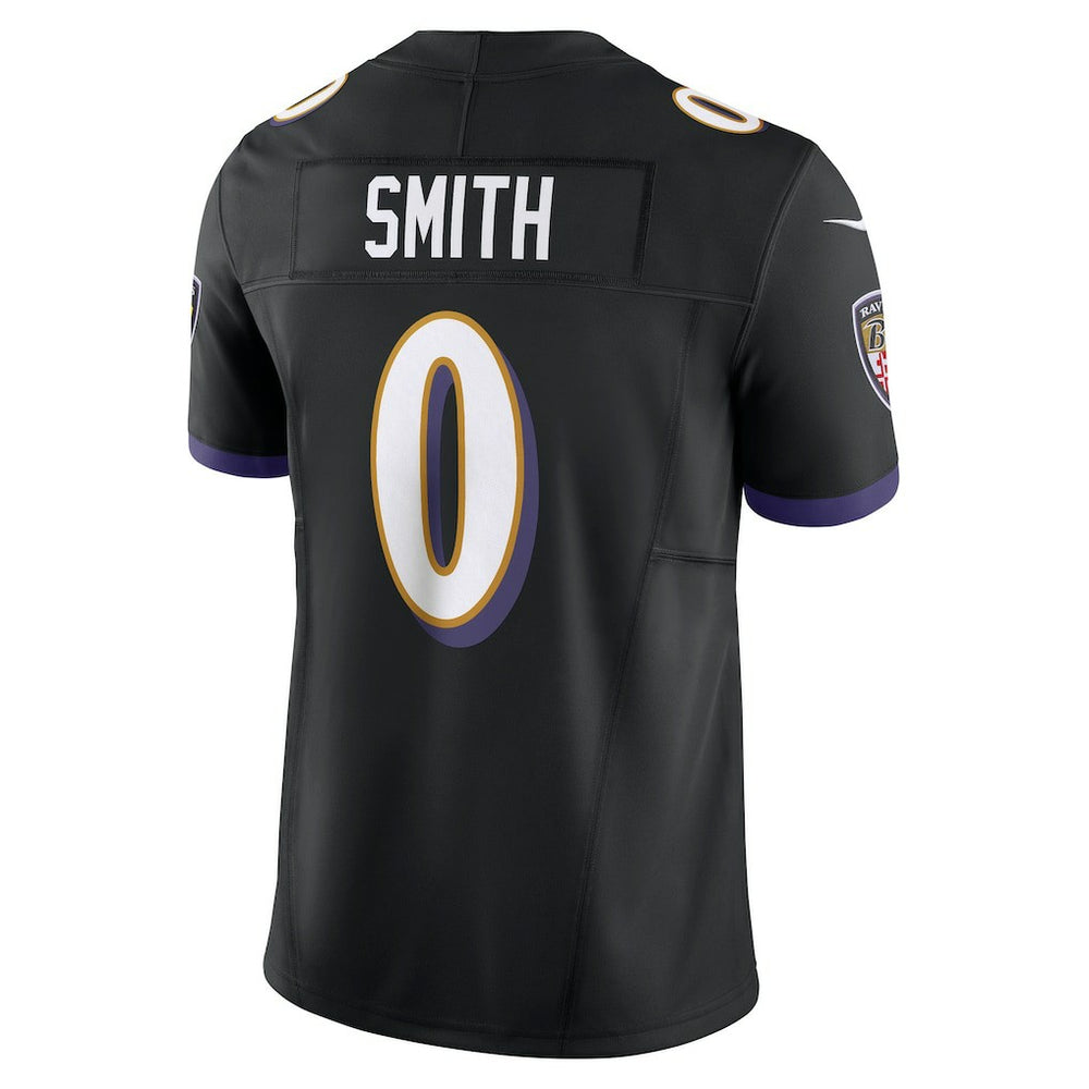 Roquan Smith Baltimore Ravens Alternate Vapor F.U.S.E. Limited Jersey - Black Jerseys