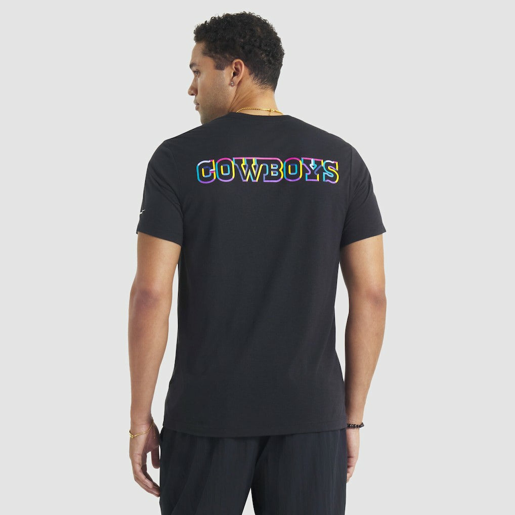 Dallas Cowboys Tall 2025 NFL Crucial Catch Tri-Blend Dri-FIT T-Shirt - Black T-shirts
