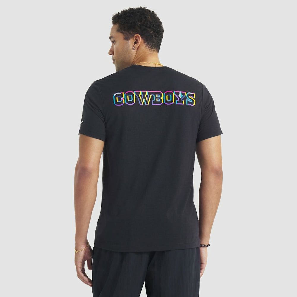 Dallas Cowboys Tall 2025 NFL Crucial Catch Tri-Blend Dri-FIT T-Shirt - Black T-shirts